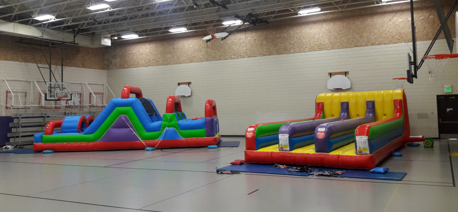 Inflatable 3Lane Bungee Run Rental Minneapolis MN.